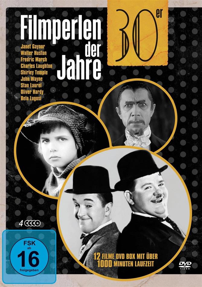 Filmperlen der 30er Jahre Deluxe Box, 4 DVD