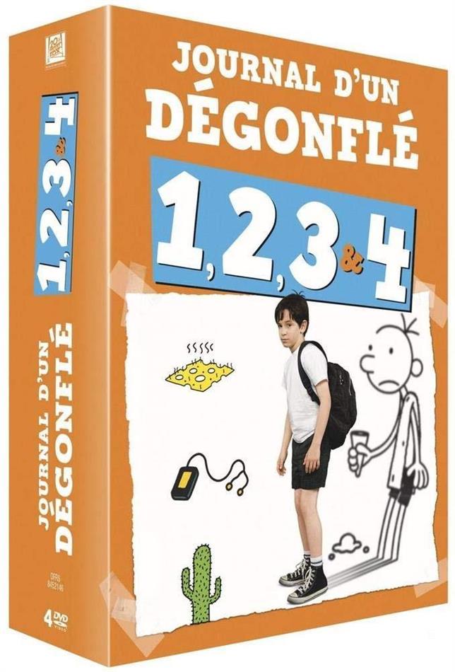 Journal d'un dégonflé 1-4 - L'intégrale des 4 films 4 DVD