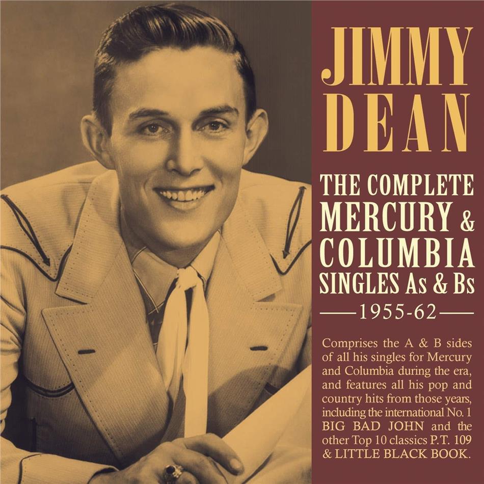 Jimmy Dean - Complete Mercury & Columbia Singels A's & B's 1955-1962 2 CDs