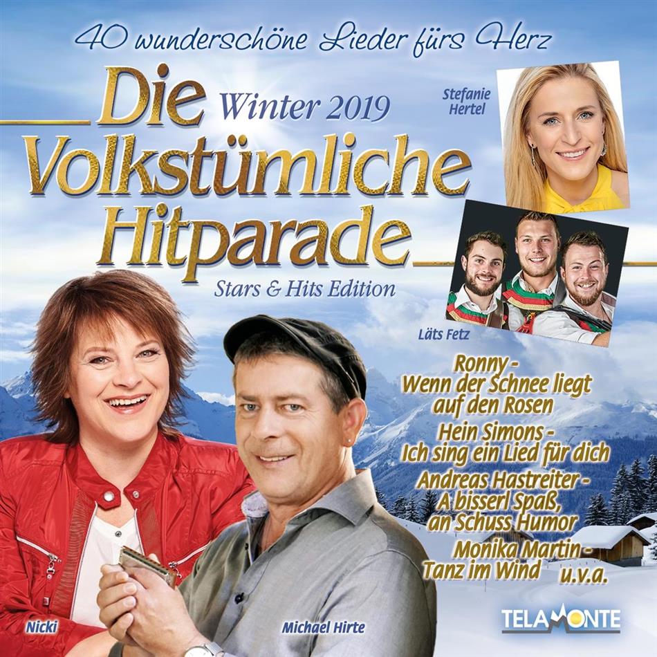 Die volkstümliche Hitparade Winter 2019 2 CDs