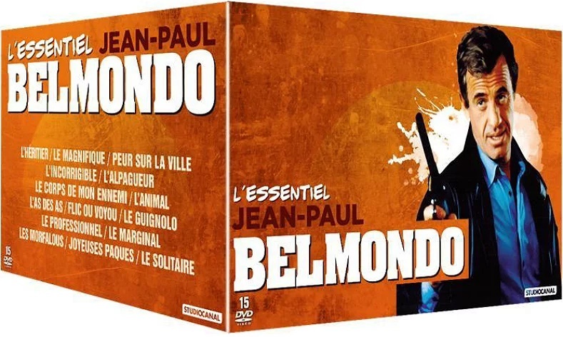 Jean-Paul Belmondo - L'essentiel 15 DVD