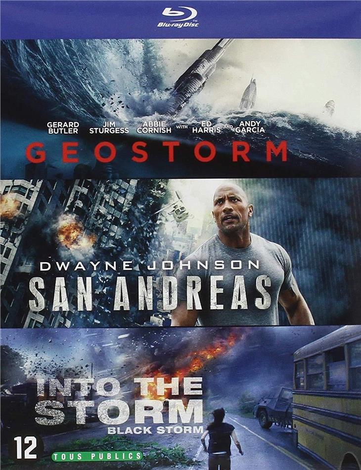 Geostorm / San Andreas / Into the Storm 3 Blu-ray