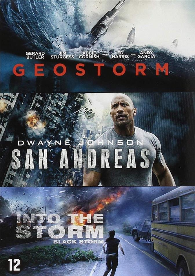 Geostorm / San Andreas / Into the Storm 3 DVD