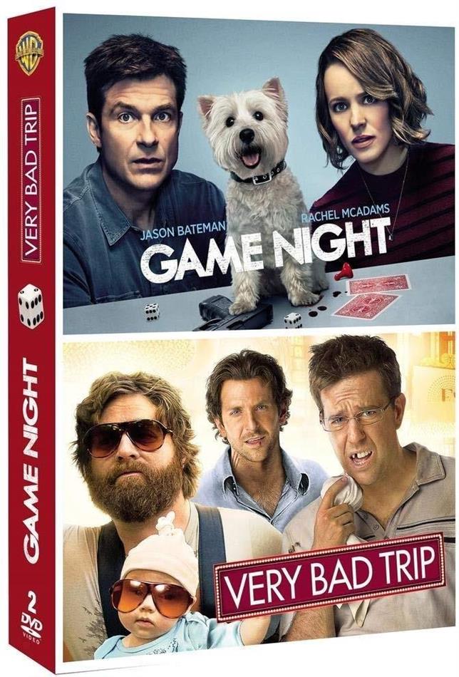 Game Night (2018) / Very Bad Trip (2009) 2 DVD