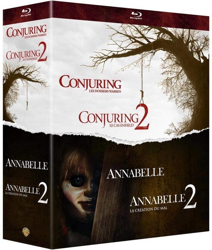 Conjuring / Conjuring 2 / Annabelle / Annabelle 2 4 Blu-ray