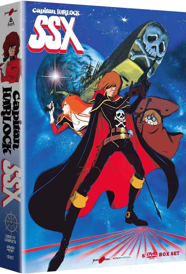 Capitan Harlock SSX Collector's Edition, 6 DVDs