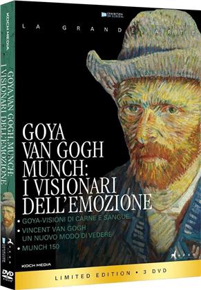 Goya, Van Gogh, Munch - I visionari dell'emozione (La Grande Arte, Limited Edition, 3 DVDs)