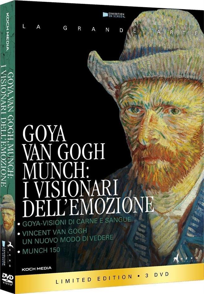Goya, Van Gogh, Munch - I visionari dell'emozione La Grande Arte, Limited Edition, 3 DVDs