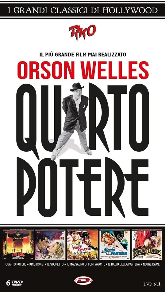 Quarto Potere - E i Grandi Classici di Hollywood (1941) 6 DVD