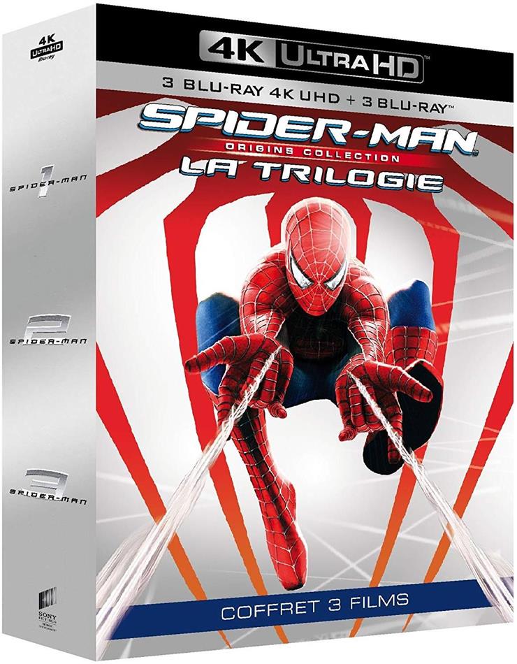 Spider-Man Trilogie 3 4K Ultra HDs + 3 Blu-rays