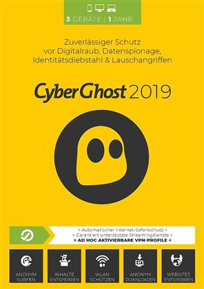 CyberGhost 2019 [3 Device] [PC/Mac/Android]