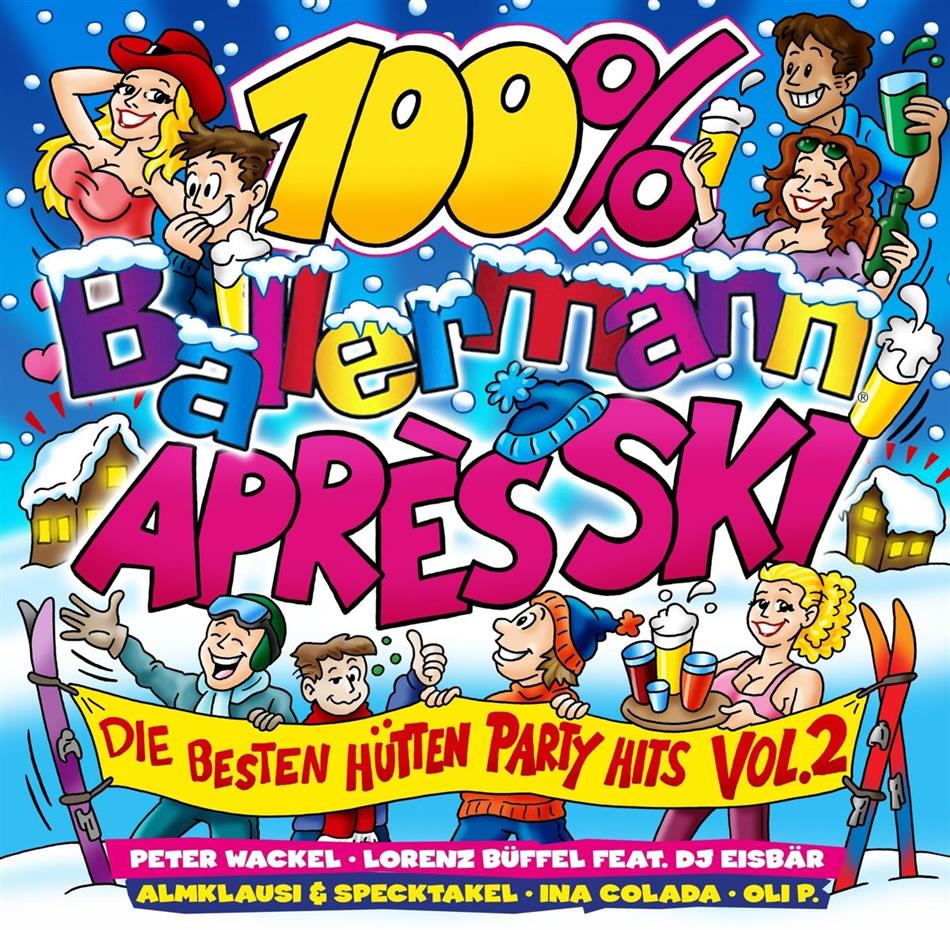 100% Ballermann Après Ski Vol. 2 2 CD