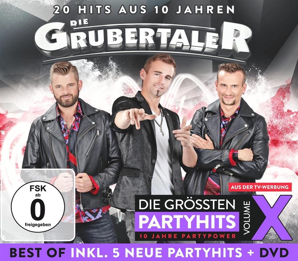 Die Grubertaler - Das Beste aus 10 Jahren Party - Vol. X Deluxe Edition
