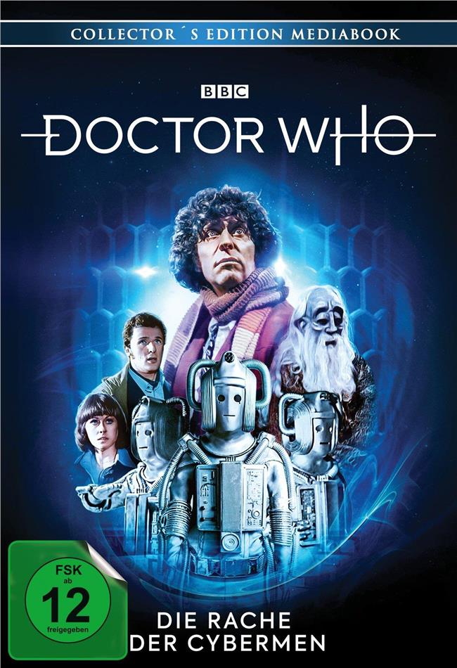 Doctor Who - Vierter Doktor - Die Rache der Cybermen Édition Collector, Mediabook, 3 Blu-ray