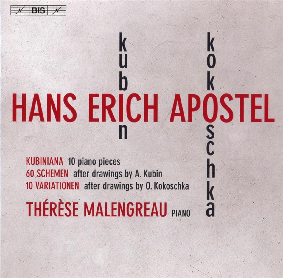 Hans Erich Apostel & Thérèse Malengreau - Kubiniana/60 Schemen/10 Variations SACD