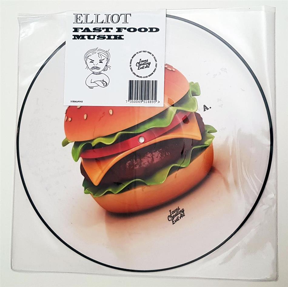 Elliot - Fast Food Musik Édition Limitée, Picture Disc, LP
