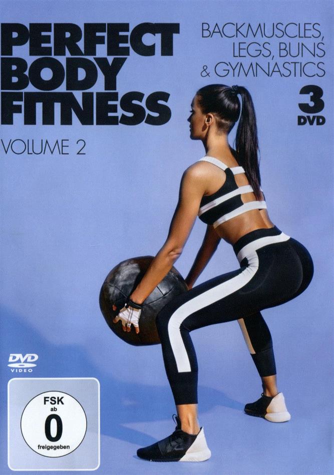 Perfect Body Fitness - Vol. 2 - Backmuscles, Legs, Buns & Gymnastics 3 DVDs