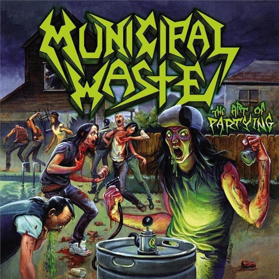 Municipal Waste - The Art Of Partying,Black LP