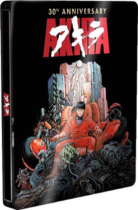 Akira (1988) (30 Years Anniversary Edition, Steelbook, Blu-ray + DVD)