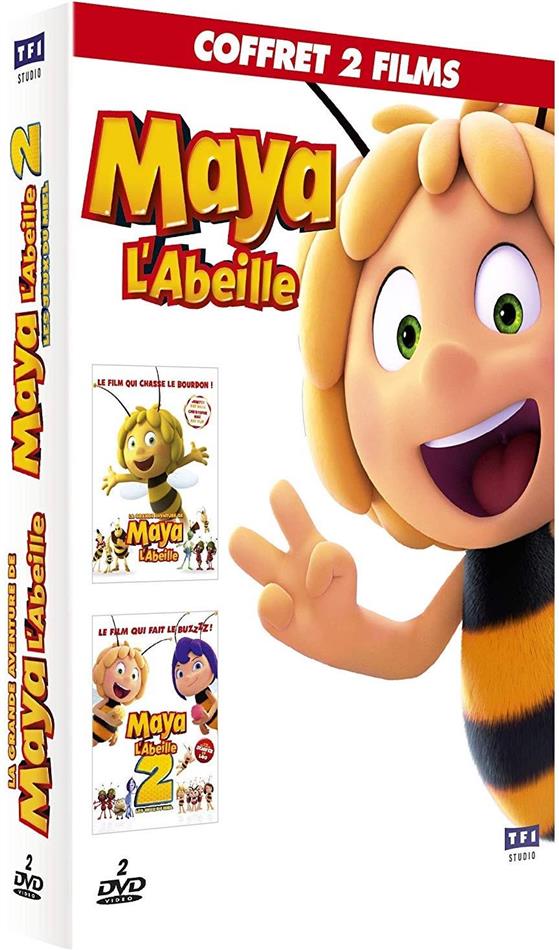 La grande aventure de Maya l'abeille (2014) / Maya l'abeille 2 - Les jeux du miel (2018) 2 DVDs