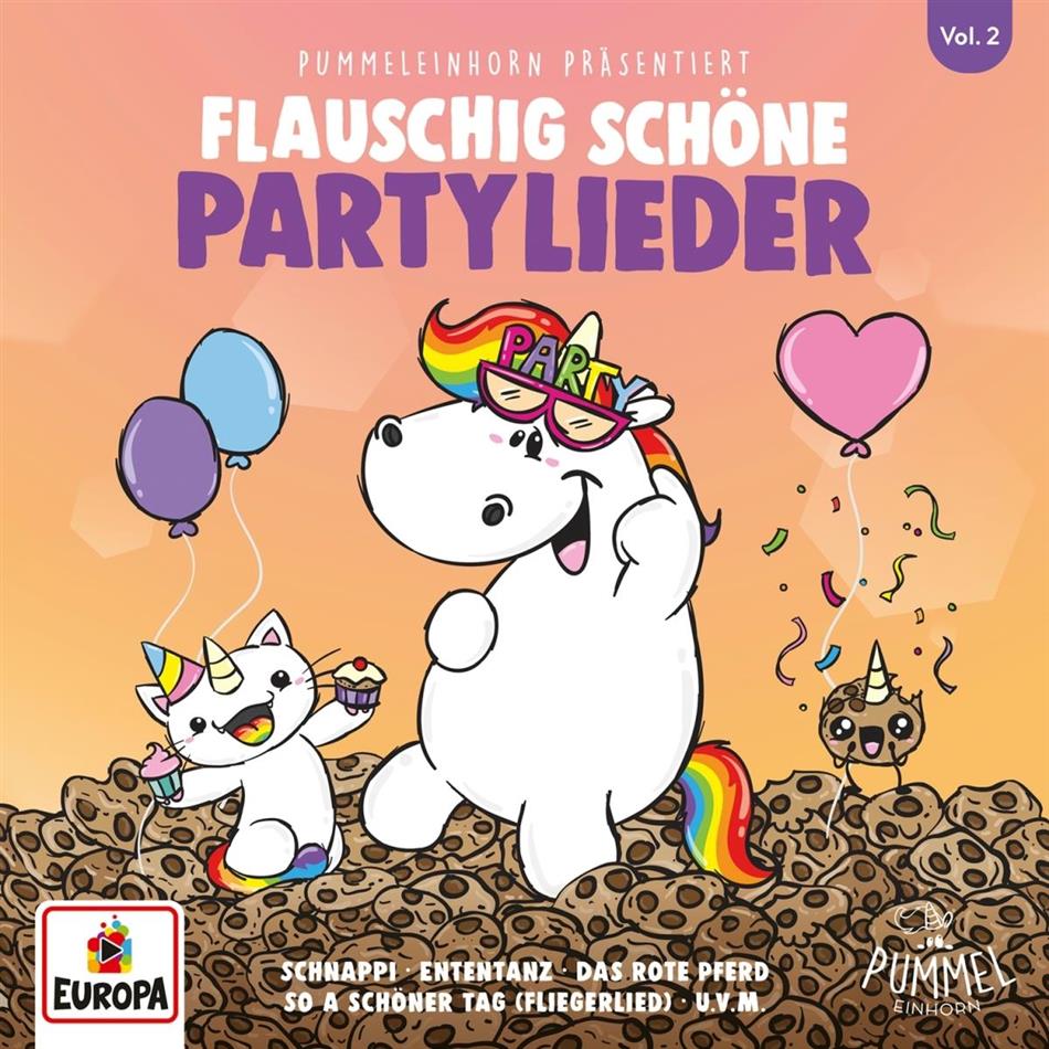 Lena Felix & die Kita-Kids - Pummeleinhorn präsentiert flauschig schöne Partyli