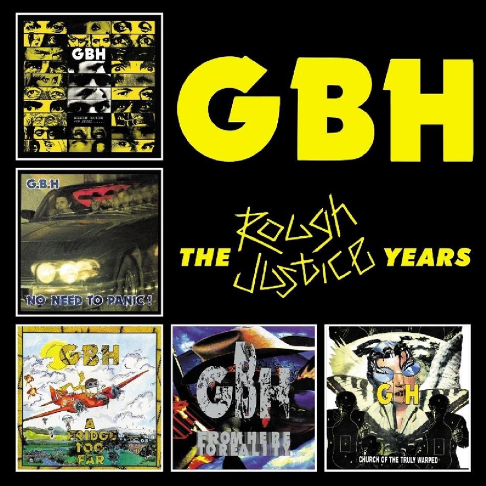 GBH - The Rough Justice Years Clamshell Boxset, 5 CDs