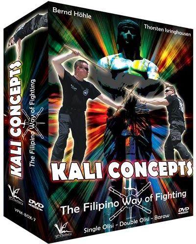 Kali Concepts - The Filipino Way of Fighting - Single Olisi - Doubli Olisi - Baraw 3 DVD