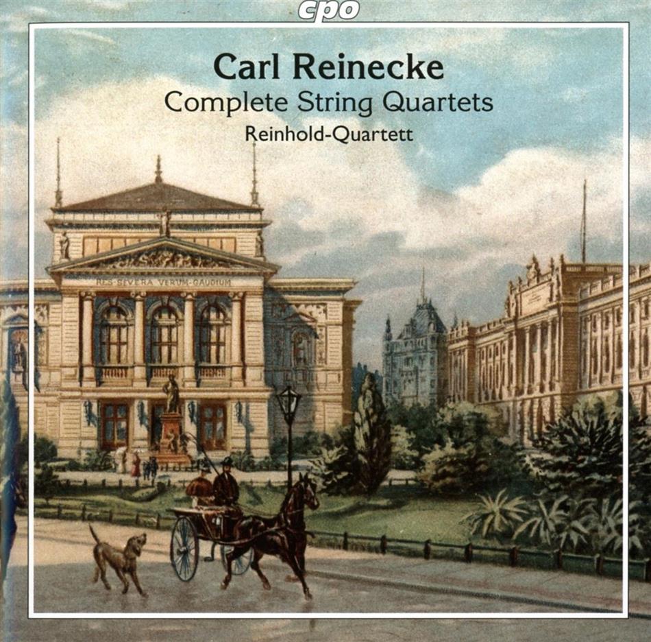 Reinhold-Quartett & Carl Heinrich Reinecke (1824-1910) - Complete String Quartets 2 CDs