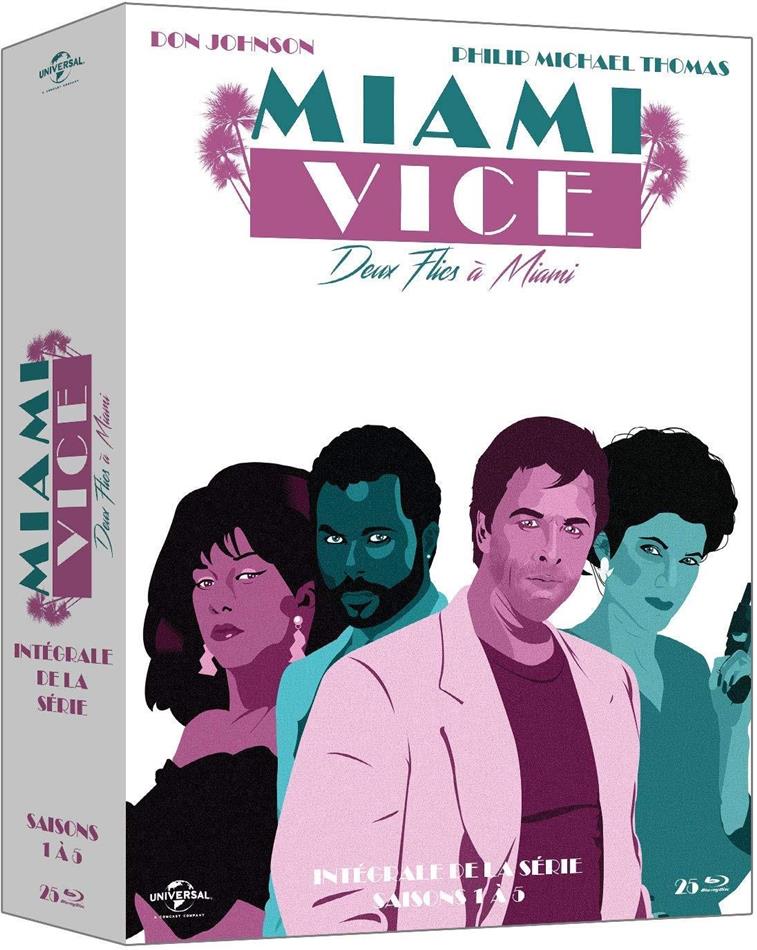 Miami Vice - Deux Flics à Miami - Intégrale de la série - Saisons 1 à 5 25 Blu-ray