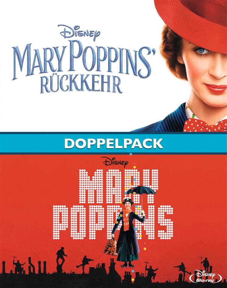 Mary Poppins' Rückkehr & Mary Poppins - Doppelpack 2 Blu-ray