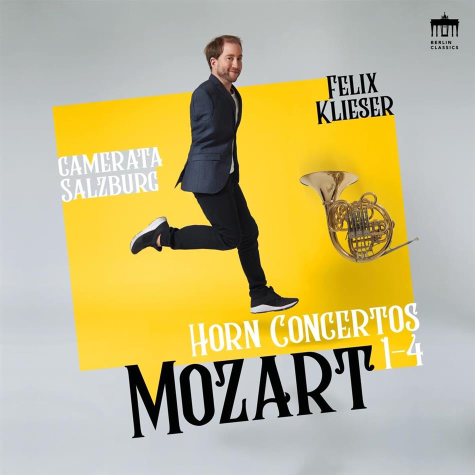 Wolfgang Amadeus Mozart (1756-1791), Felix Klieser & Camerata Salzburg - Complete Horn Concertos LP