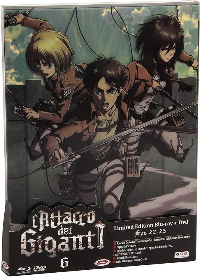 L'attacco dei Giganti - Vol. 6 Limited Edition, Blu-ray + DVD