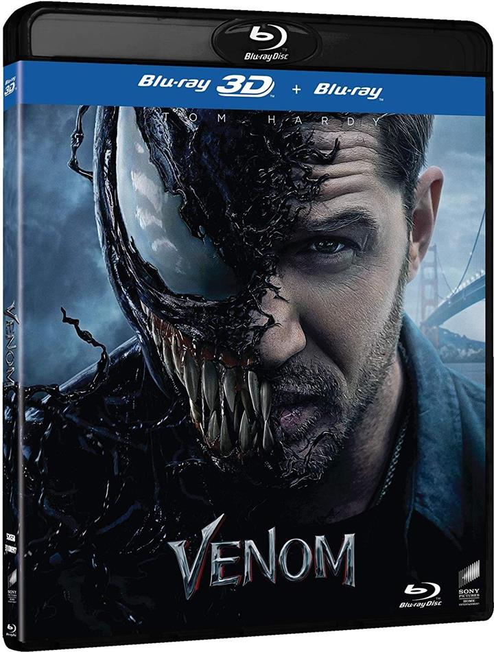 Venom (2018) Blu-ray 3D + Blu-ray