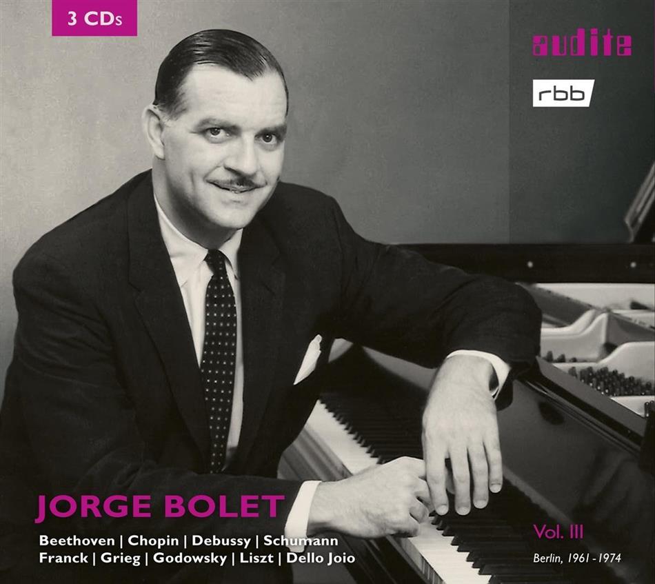 Jorge Bolet - The Rias Recordings Vol. 3 3 CDs