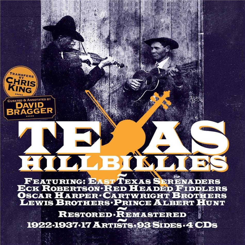 Texas Hillbillies 4 CDs