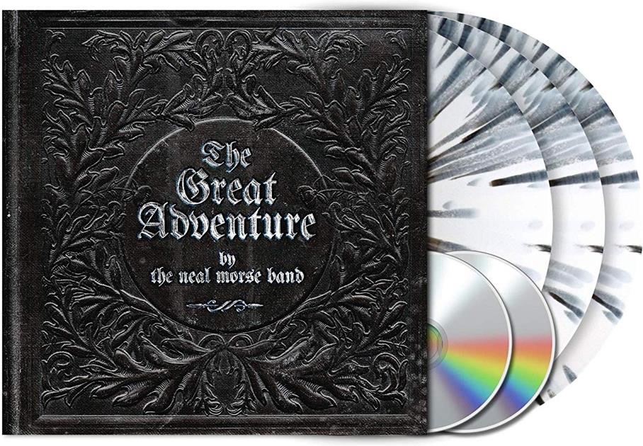 The Neal Morse Band - The Great Adventure White/Black Splatter Vinyl, 3 LP