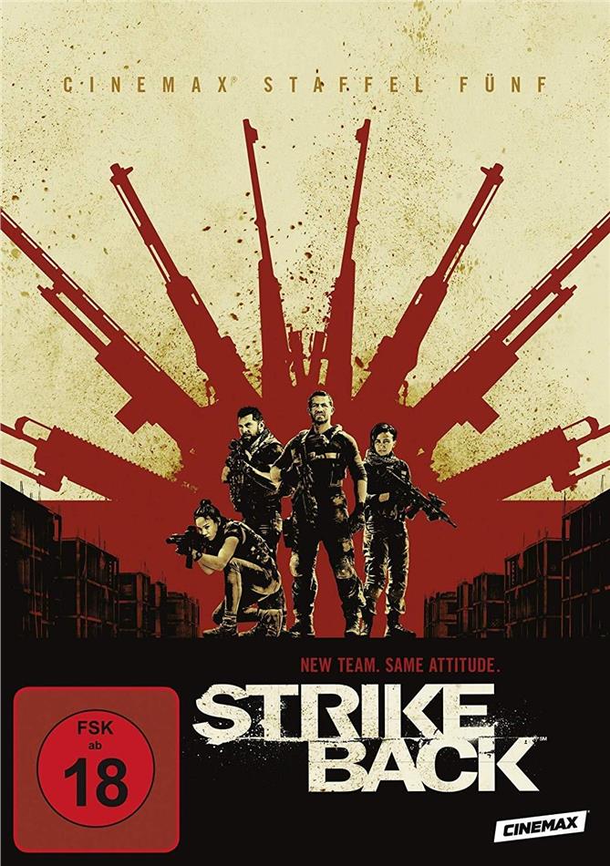 Strike Back - Staffel 5 4 DVDs