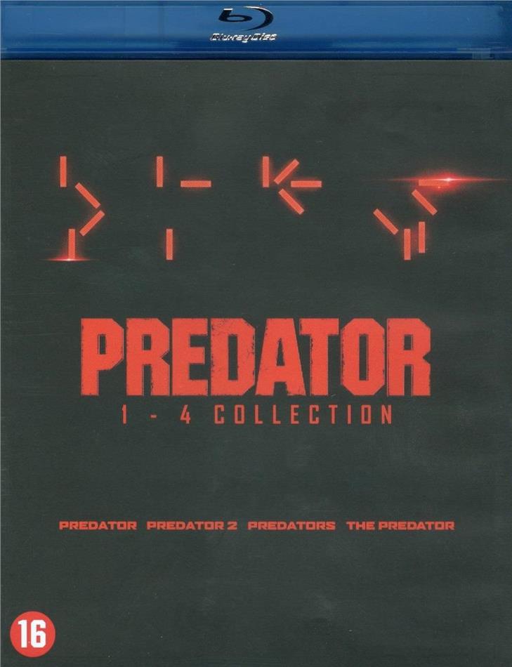 Predator: 1-4 Collection - Predator / Predator 2 / Predators / The Predator 4 Blu-ray