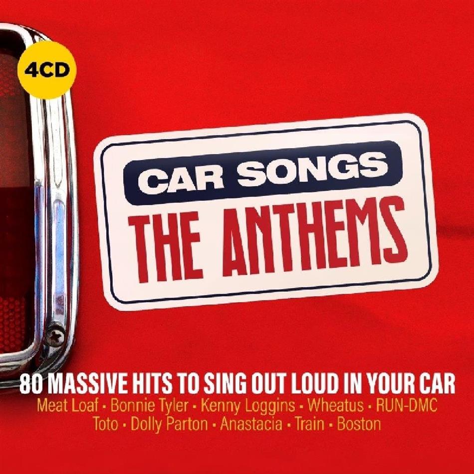 Car Songs - The Anthems 4 CDs