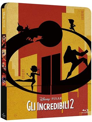 Gli Incredibili 2 (2018) (Steelbook, Blu-ray 3D (+2D) + Blu-ray)