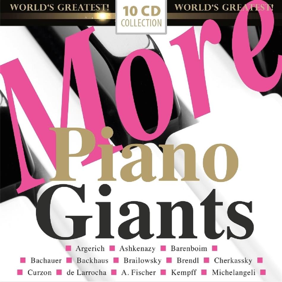 More Piano Giants 10 CDs