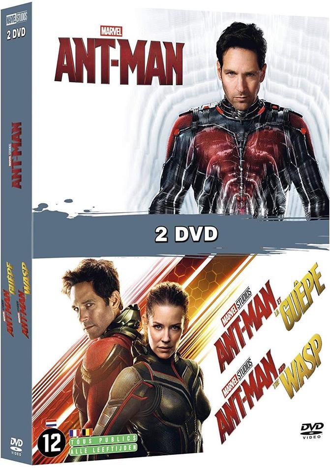 Ant-Man (2015) / Ant-Man et la Guêpe (2018) 2 DVDs