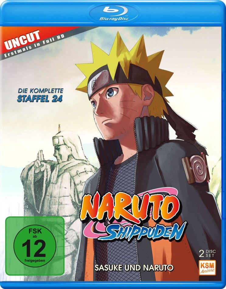 Naruto Shippuden - Staffel 24 Uncut, 2 Blu-rays