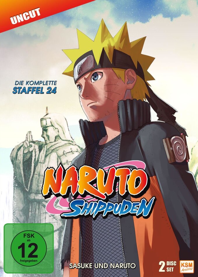 Naruto Shippuden - Staffel 24 Uncut, 2 DVD