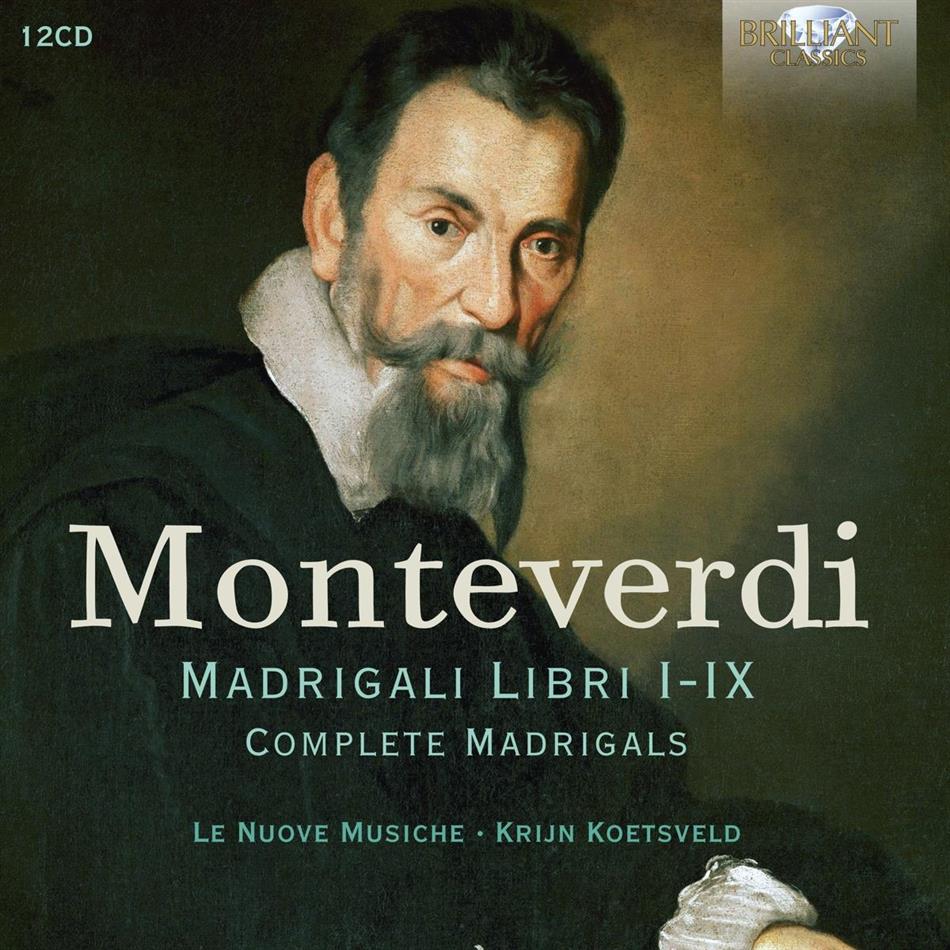 Claudio Monteverdi (1567-1643) & Le Nuove Musiche - Complete Madrigals - Sämtliche Madrigale 12 CDs