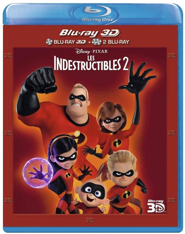 Les Indestructibles 2 (2018) Blu-ray 3D + Blu-ray