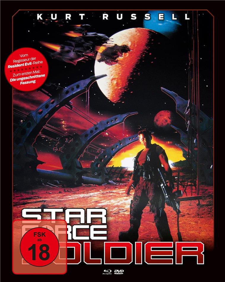 Star Force Soldier (1998) Cover B, Mediabook, Blu-ray + DVD