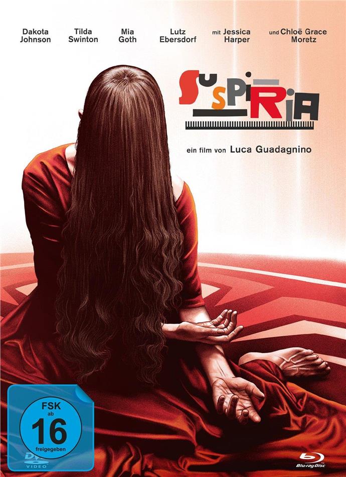 Suspiria (2018) Cover B, Mediabook, 2 Blu-rays + DVD