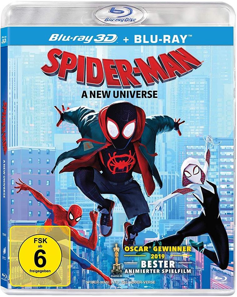 Spider-Man - A New Universe (2018) Blu-ray 3D + Blu-ray
