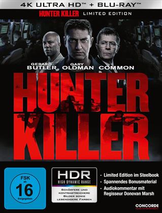 Hunter Killer (2018) (Limited Edition, Steelbook, 4K Ultra HD + Blu-ray)